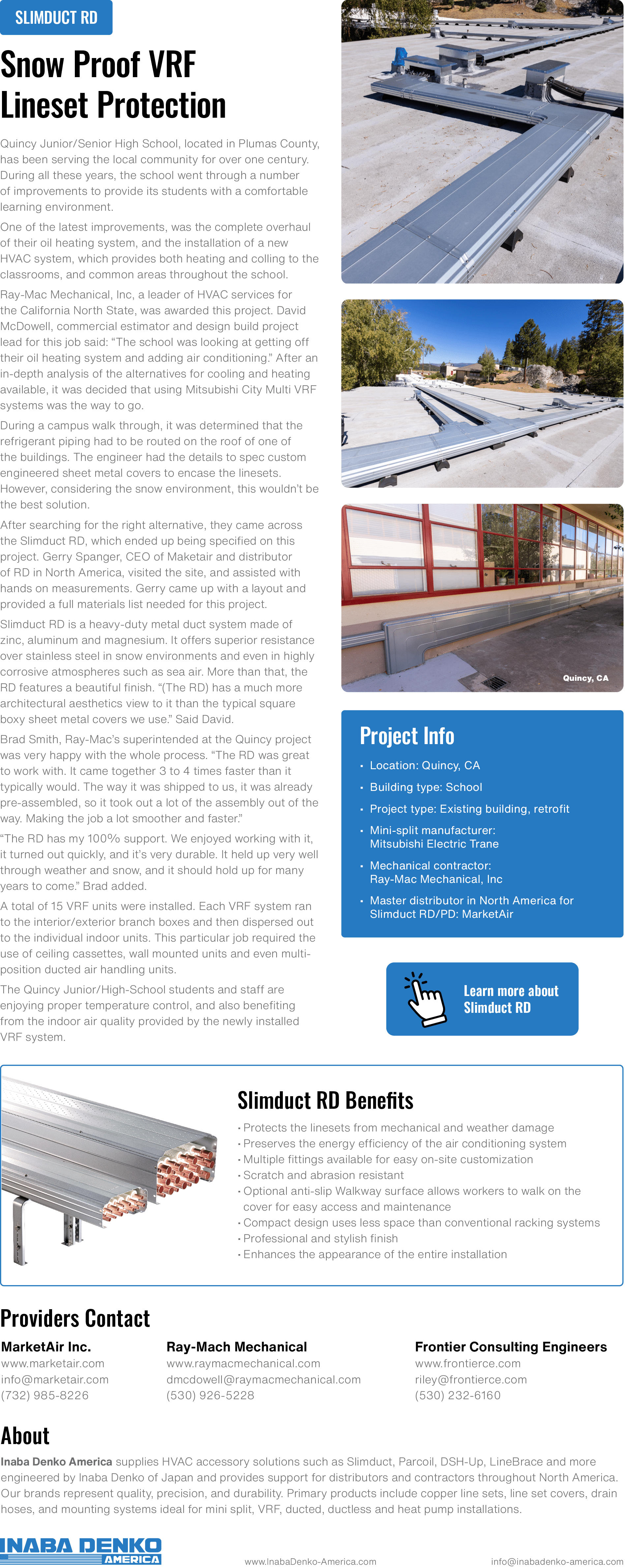 Providers Contact,Frontier Consulting Engineers www.frontierce.com riley@frontierce.com (530) 232 6160,Ray Mach Mecha...